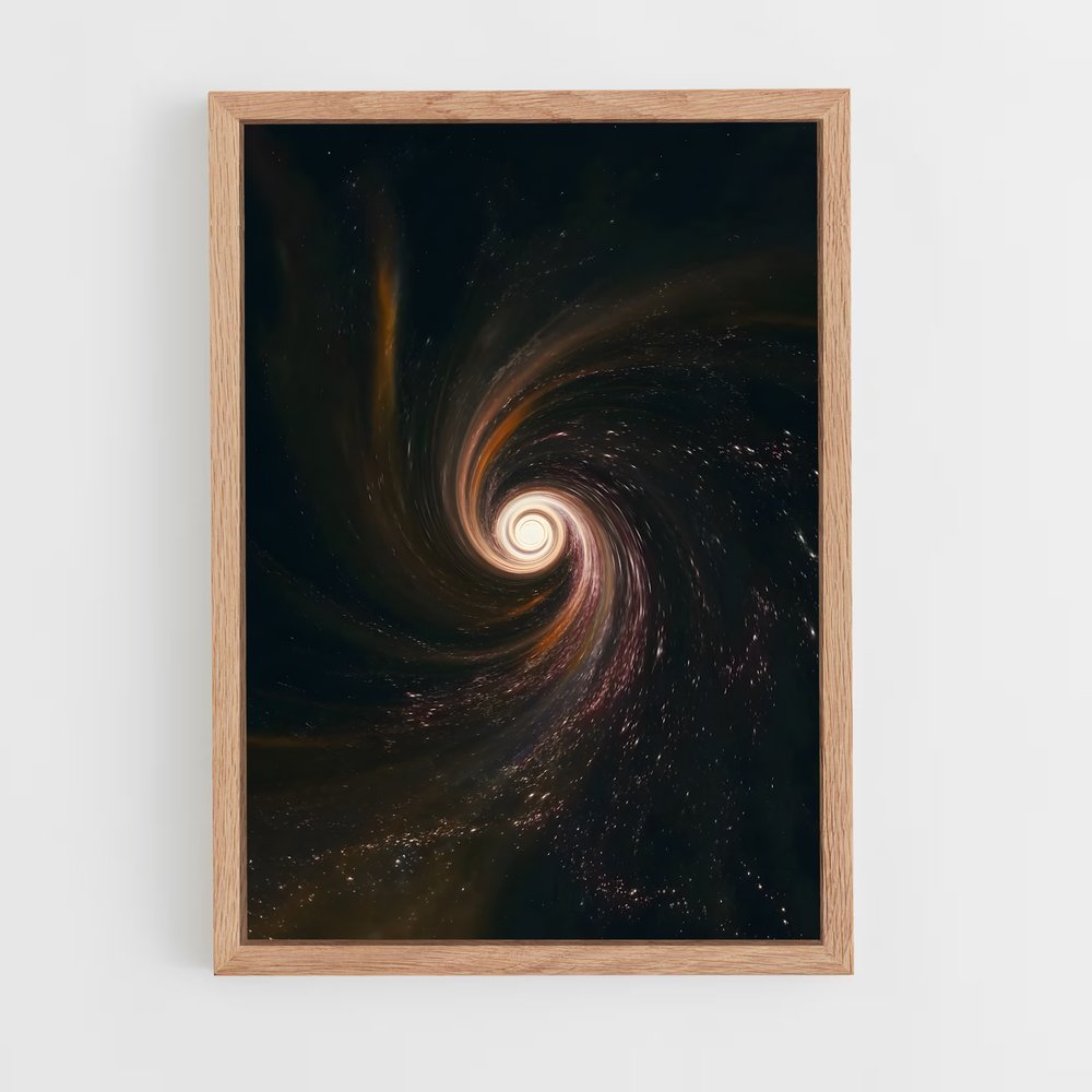 Poster splendide de galaxie en spirale (vue 4)